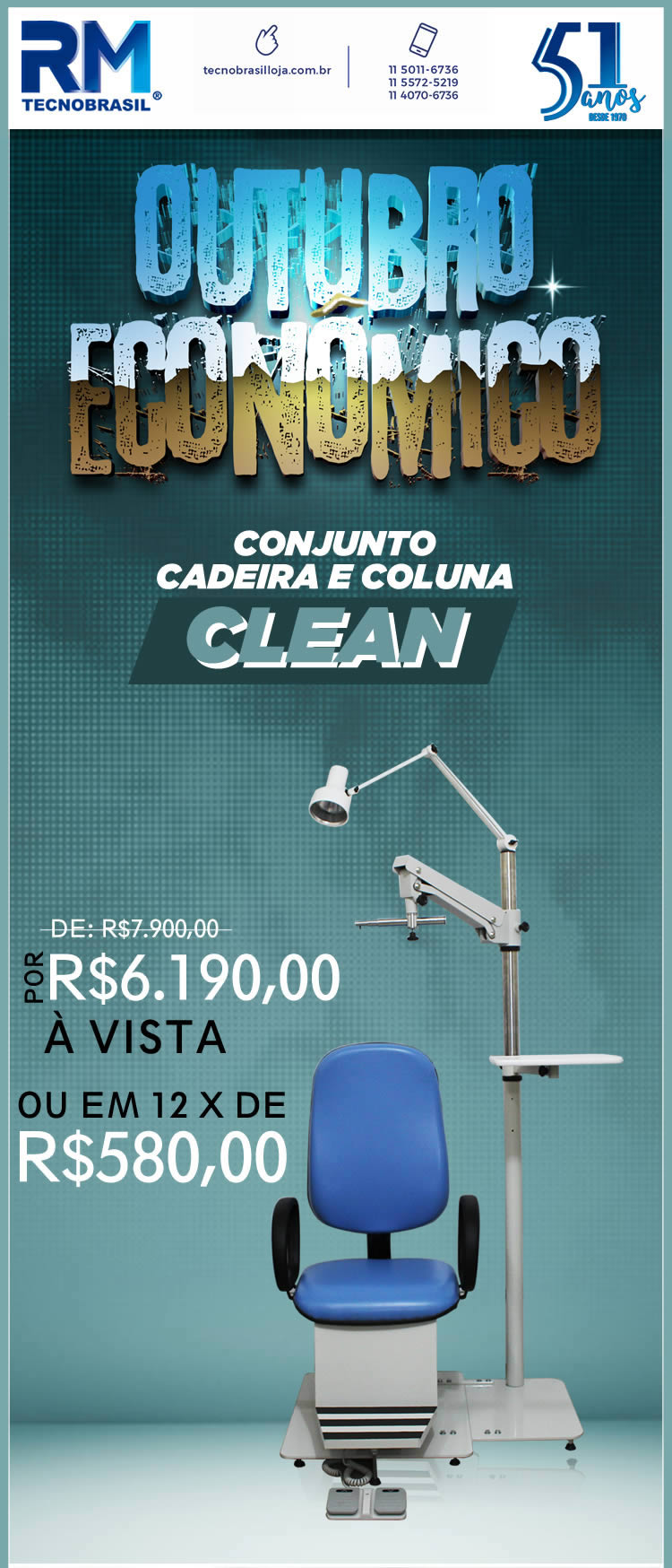 Cadeira e Coluna